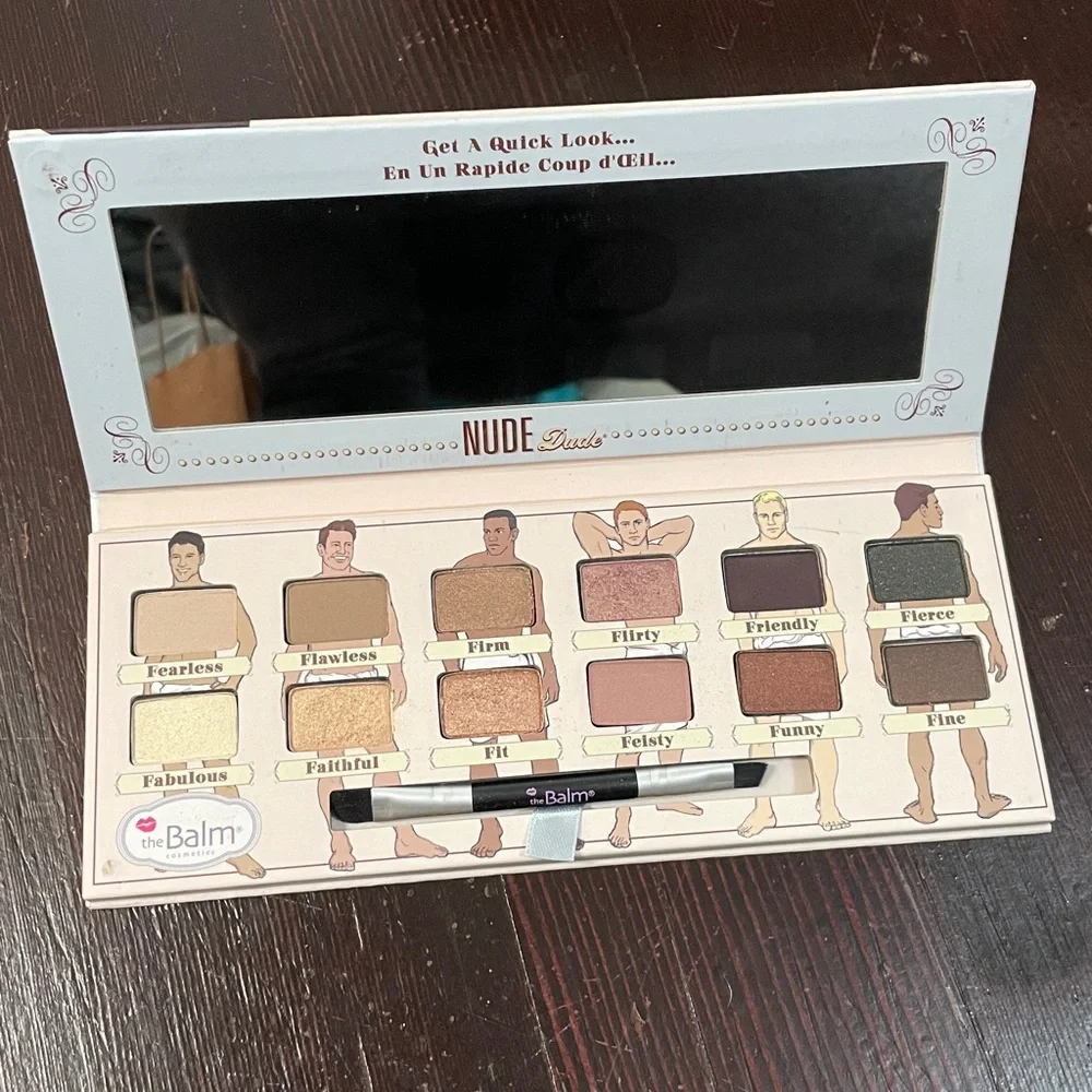 theBalm Nude Dude Eyeshadow Palette - Beige, Brown, Cream Tones